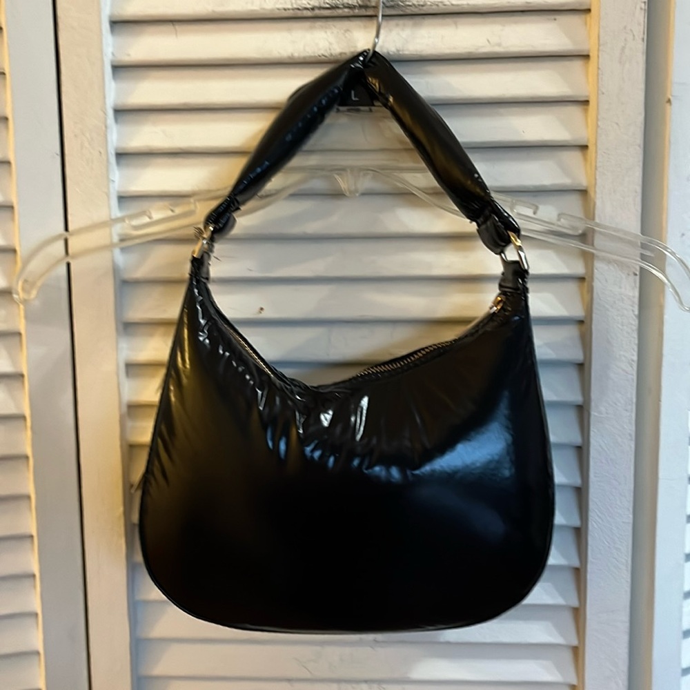 Black Puffy Bag